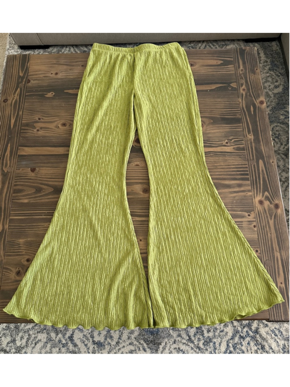 Women's Wild Fable Wide Leg Pants M Green